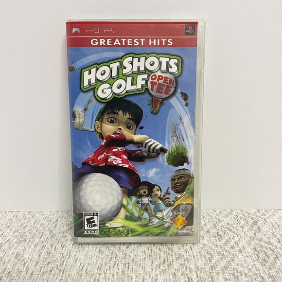 Hot Shots Golf: Open Tee Greatest Hits Video Game for Sony PSP with Manual - Picture 1 of 3